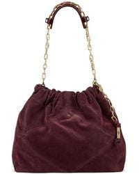 Ba&sh - Sac Porté Épaule À Bride En Chaîne - Lyst