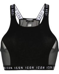 DSquared² - Sujetador Deportivo Be Icon - Lyst
