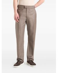 Manière De Voir - Joseph Pinstripe Tailored Trousers - Lyst