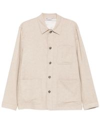 Manuel Ritz - Wool-Blend Twill Shirt Jacket - Lyst