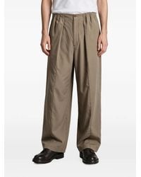 Giorgio Armani - Pantalon Ample À Design Plissé - Lyst