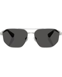 Burberry - Geometric-Frame Sunglasses - Lyst