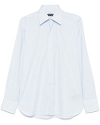 Tom Ford - Gestreept Overhemd - Lyst