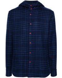 Kiton - Camicia A Quadri - Lyst