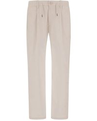 Herno - Pantalones Con Detalles De Pinzas - Lyst