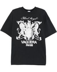 VAQUERA - Graphic-Print Cotton T-Shirt - Lyst