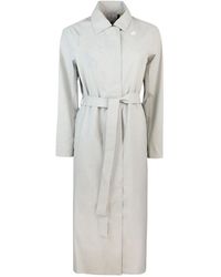 K-Way - Barbra Trench Coat - Lyst