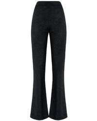 Missoni - Lamé Fabric Flare Trousers - Lyst