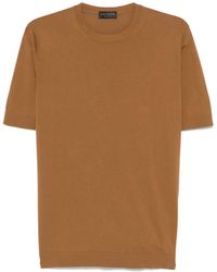 Dell'Oglio - T-Shirt En Maille - Lyst