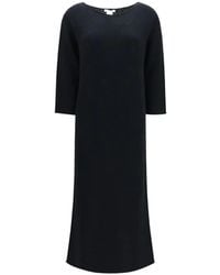 The Row - Oreste Long-Sleeve Midi Dress - Lyst