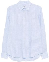 Canali - Camisa A Cuadros Gingham - Lyst