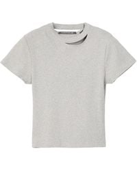 CAMPERLAB - T-Shirt À Détails De Découpes - Lyst