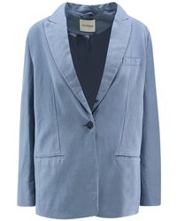 Closed - Single-Breasted Peak-Lapel Blazer - Lyst