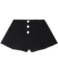 Sandro - Press-Stud Flared Shorts - Lyst