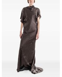 Rick Owens - Seb Gown Draped Gown - Lyst