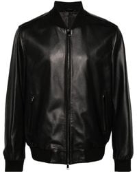 Brioni - Perforated Leather Jacket - Lyst