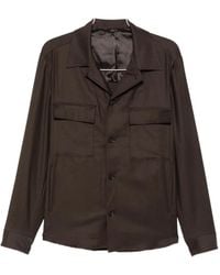 Briglia 1949 - John Button-Up Pocket-Detail Shirt Jacket - Lyst