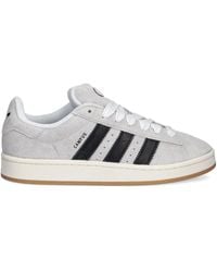 adidas - Baskets En Daim À 3 Bandes Signature - Lyst
