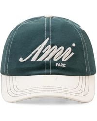 Ami Paris - Cappello Da Baseball Con Ricamo - Lyst