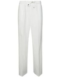 Berwich - Elasticated-Waistband Palazzo Pants - Lyst