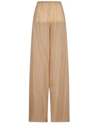 Ermanno Scervino - Rhinestone-Embellished Palazzo Pants - Lyst