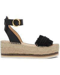 Odissi - Espadrilles Lily À Semelle Semi-Compensée - Lyst