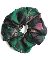 La DoubleJ - Giga Jacquard-Pattern Scrunchie - Lyst