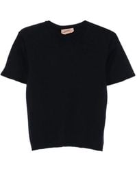 Twinset - Ruffled-Sleeve T-Shirt - Lyst