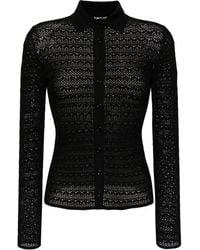 Tom Ford - Cardigan in Pointelle-Strick - Lyst