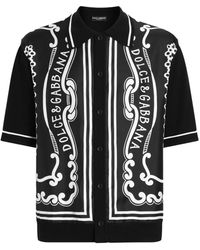 Dolce & Gabbana - Short Sleeve Shirt - Lyst