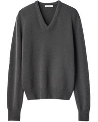 Lemaire - Pull En Cachemire À Col V - Lyst
