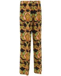 Etro - Palazzo Broek Met Bloemen - Lyst