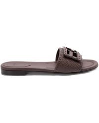 Fendi - Baguette Platte Sandalen - Lyst