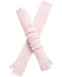 Barrie - Cashmere Fingerless Gloves - Lyst