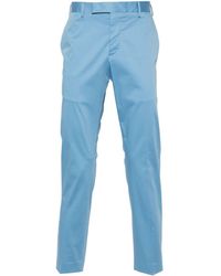 PT Torino - Slim-fit Cotton Trousers - Lyst