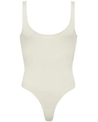 L'Agence - Nica Ribbed Bodysuit - Lyst