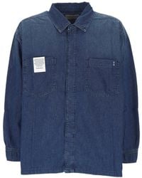ICON DENIM - Camisa Vaquera Seth Con Bolsillo De Parche - Lyst