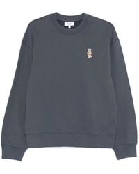 Maison Kitsuné - Dressed Fox Cotton Sweatshirt - Lyst