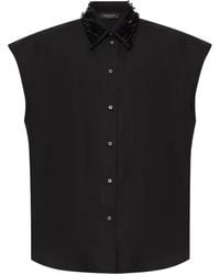 Fabiana Filippi - Bead-Detail Shirt - Lyst