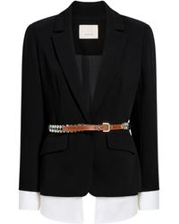 Cinq À Sept - Vittoria ベルテッド ジャケット - Lyst