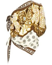 La DoubleJ - Foulard Cocoon Placée-Print Top - Lyst