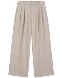BOSS - Wide-Leg Trousers - Lyst