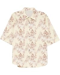 CROQUIS - Circle-Print Short-Sleeve Shirt - Lyst