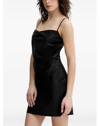 Nanushka - Cowl-Neck Mini Dress - Lyst