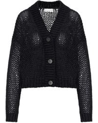 Roberto Collina - Cardigan Boutonné À Col V - Lyst