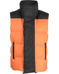 DSquared² - Funnel-neck Padded Gilet - Lyst