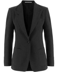 Tagliatore - Peak-Lapels Single-Breasted Blazer - Lyst