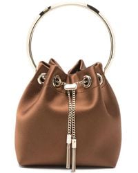 Jimmy Choo - Bon Bon Ring-Handle Tassel Mini Bag - Lyst