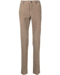 Incotex - Pantalon chino en coton à taille mi-haute - Lyst
