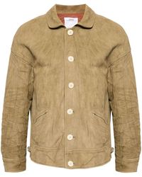 Visvim - Eton Leather Jacket - Lyst